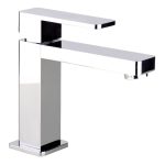 Abode Fervour Basin Mixer - Chrome