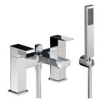 Abode Fervour Deck Mounted Bath Shower Mixer - Chrome
