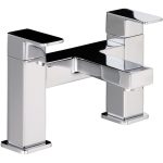 Abode Fervour Deck Mounted Bath Filler - Chrome