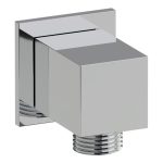 Abode Euphoria Square Wall Outlet - Chrome