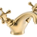 Abode Sentiment Basin Monobloc Mixer - Brushed Brass