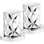 Abode Kite Deck Mounted Panel Valves - Chrome