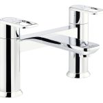 Abode Levarto Deck Mounted Bath Filler - Chrome