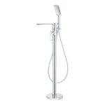 Abode Levarto Floor Standing Bath Shower Mixer - Chrome