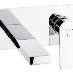 Abode Aquip Wall Mounted Basin / Bath Mixer - Chrome