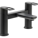 Abode Levarto Deck Mounted Bath Filler - Matt Black