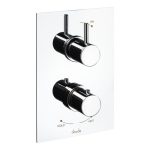 Abode Harmonie Concealed Shower (1 Exit) - Chrome