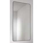 Abode Mayar 450x900mm Tablet Mirror - Matt Black