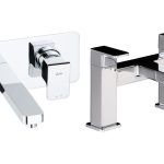 Abode Fervour Pack Offer 5 (Wall Mounted Basin Mixer & Bath Filler) - Chrome