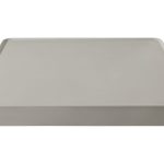 Abode Tableau 600mm Basin Shelf & Brackets - Pebble Grey