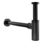 Abode Uno Basin Bottle Trap - Matt Black