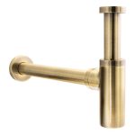 Abode Uno Basin Bottle Trap - Antique Brass