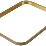 Abode Cava Tablet Basin Plinth - Brushed Brass