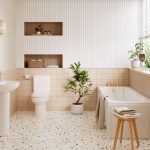 Tidal Full Suite & Bath w/Chrome Finishes