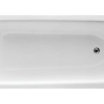 Delve Steel Single End 1600x700x500mm 2TH Bath w/Legs