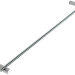 Linen 45cm Towel Rail - Chrome