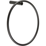 Linen Towel Ring - Black