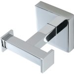 Charm Double Robe Hook - Chrome