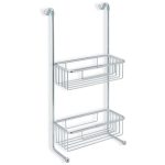 Wick 2-Tier Shower Caddy - Chrome