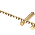 Linen Toilet Roll Holder - Brushed Brass