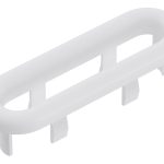 Oval Overflow Ring - White