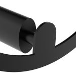 Fob Robe Hook - Black