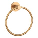 Plush Towel Ring - Brushed Bronze
