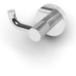 Plush Robe Hook - Chrome