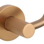 Plush Robe Hook - Brushed Bronze