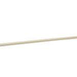 Plush 55cm Towel Rail - Brushed Brass