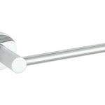 Plush Toilet Roll Holder - Chrome