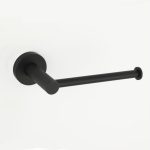Plush Toilet Roll Holder - Black