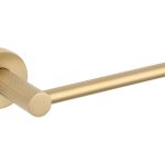 Plush Toilet Roll Holder - Brushed Brass