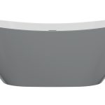 Bathos Freestanding 1700x780x690mm Bath - Grey