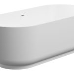 Monarch Freestanding 1685x804mm 0TH Bath - Matt White