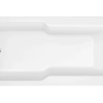 Seraph Straight 1700x750x550mm 0TH "C" Shower Bath w/Legs