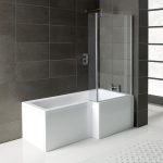L-Shape Single End 1700x700-850x410mm 0TH Bath Only (RH)