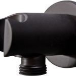 Vema Timea Black Handset Wall Bracket & Outlet