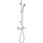 Gush Thermostatic Bar Mixer Shower - Chrome
