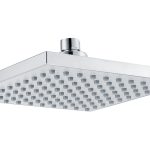 Spay 200mm Square Showerhead - Chrome