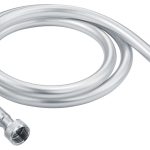 1.5m Easy Clean PVC Shower Hose - Chrome
