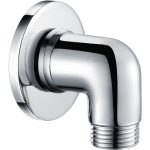 Drop Traditional Wall Outlet Elbow - Chrome