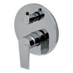 Vema Timea Chrome Two Outlet Shower Mixer w/Diverter