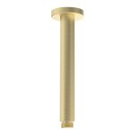 Mist 180mm Round Ceiling Arm - Brushed Brass