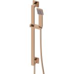 Spay Square Riser Rail Kit w/Elbow & Handset - Brushed Bronze