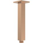Spay 180mm Square Ceiling Arm - Brushed Bronze