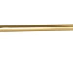 Vema Tiber 400mm Shower Arm - Brushed Brass