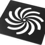 Ultra-Slim Tray Waste Cover - Matt Black