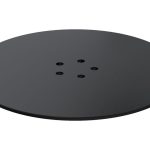 Low Profile Tray Waste Cover - Matt Black