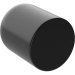 23mm Modern Knob Handle - Matt Black